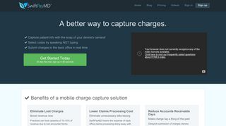SwiftPayMD: Mobile Physician Charge Capture