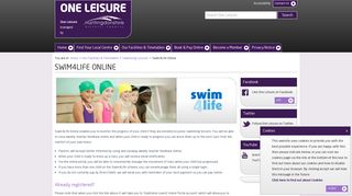 One Leisure - Swim4Life Online