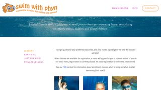 Swim With Phyn - Lessons