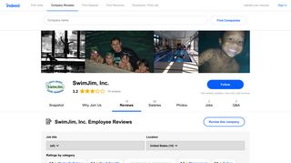 Working at SwimJim, Inc.: Employee Reviews | Indeed.com