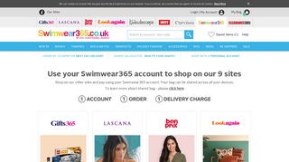 Shop our 9 sites with 1 Account | Swimwear365