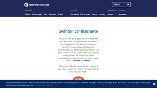 Swinton car insurance | comparethemarket.com
