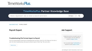 SwipeClock | Payroll Export