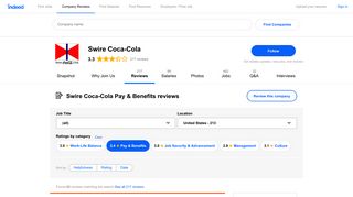 Working at Swire Coca-Cola: 80 Reviews about Pay & Benefits ...