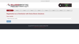 Swiss Bionic Solutions Registration