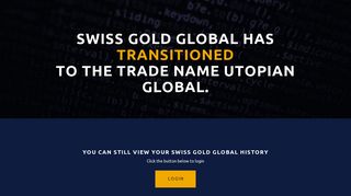 Swiss Gold Global 2.0 - Transition