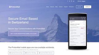 Secure email: ProtonMail is free encrypted email.