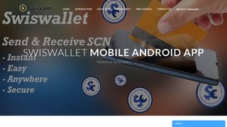 swiswallet mobile android app - Swis Coin