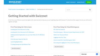 Getting Started with Swizznet – Ticket System & Knowledgebase ...