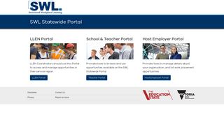 SWL Portal Teacher Login - Department of Education and Training ...