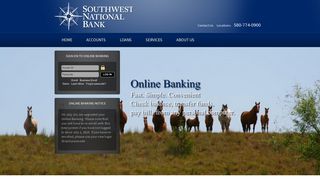 Welcome to Southwest National Bank