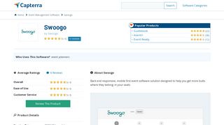 Swoogo Reviews and Pricing - 2019 - Capterra