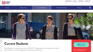 Current Students - South West TAFE