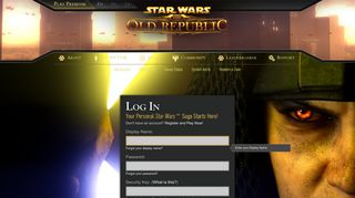 Star Wars: The Old Republic | Log in
