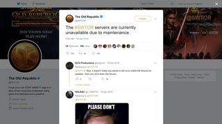 The Old Republic on Twitter: 