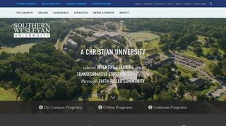 Southern Wesleyan University: Christian College in South Carolina