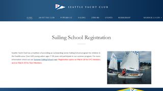 Seattle Yacht Club: Home