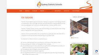 For Teachers – Sydney Catholic Schools