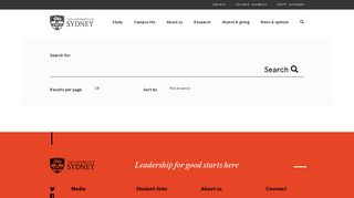 email - Search - The University of Sydney