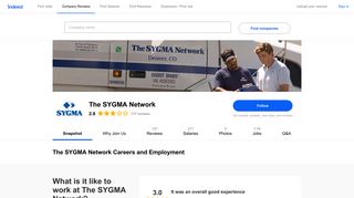 The SYGMA Network Careers and Employment | Indeed.com