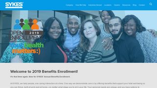 US 2019 Benefits Enrollment | SYKES