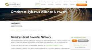 Omnitracs Sylectus Alliance Network