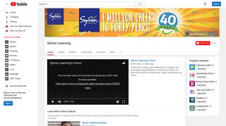 Sylvan Learning - YouTube
