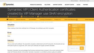 Symantec VIP | Client Authentication certificates created by VIP ...