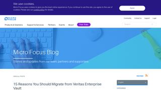 15 Reasons You Should Migrate from Veritas Enterprise Vault | Micro ...