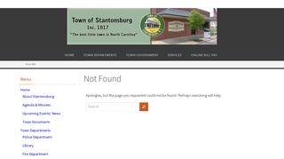Symbion portal | Blog - Town of Stantonsburg (NC)