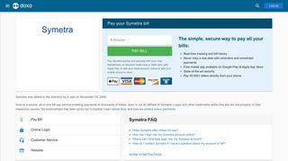 Symetra: Login, Bill Pay, Customer Service and Care Sign-In - Doxo
