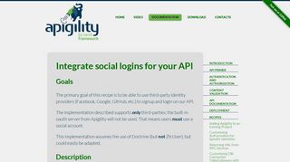Integrate social logins for your API - Apigility