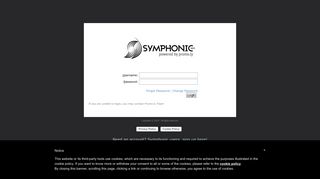 symphonic.promo: Login