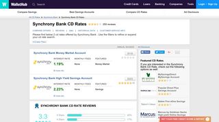 Synchrony Bank CD Rates: Reviews, Latest Offers, Q&A, Customer ...