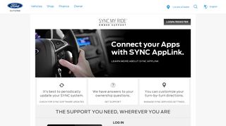 SYNC Support | SYNC Help | Official Lincoln Owner Site - Ford Owner