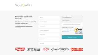 Register for SyncOnSet