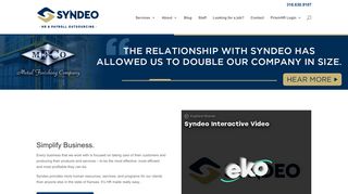 Syndeo - Outsourced Human Resources Services