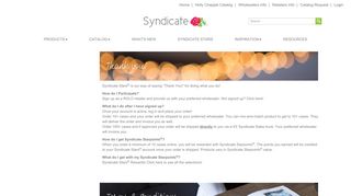 Syndicate Sales Inc. Syndicate Stars