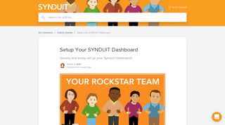 Setup Your SYNDUIT Dashboard | Synduit Help Center
