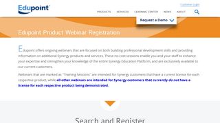 Synergy Education Platform - Edupoint - Edupoint.com