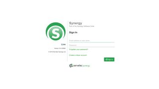 Synergy - Login