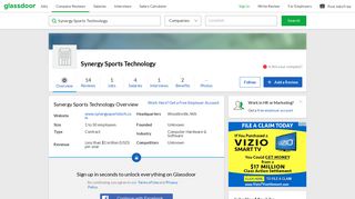 Working at Synergy Sports Technology | Glassdoor