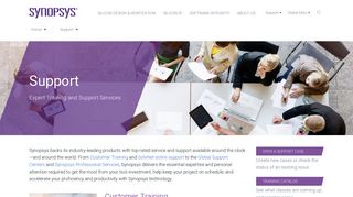 Synopsys Support