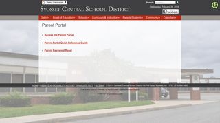 Syosset Central School District Parents/Students | Parent Portal ...