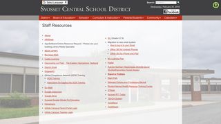 Syosset Central School District Curriculum & Instruction | Staff Online ...