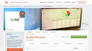 SysAid Reviews 2019 | G2 Crowd