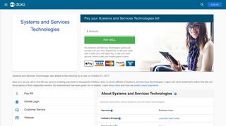 Systems and Services Technologies: Login, Bill Pay, Customer ... - Doxo