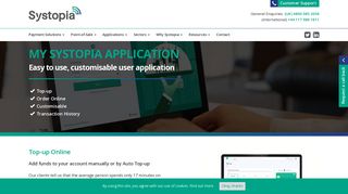 My Systopia Application | any device, anywhere - ordering, loyalty and ...