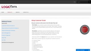 Customer Portal for Syteline - LogicData