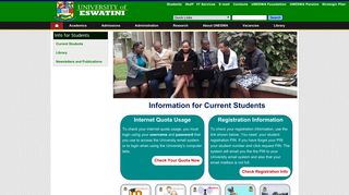 UNISWA Students | University of Eswatini